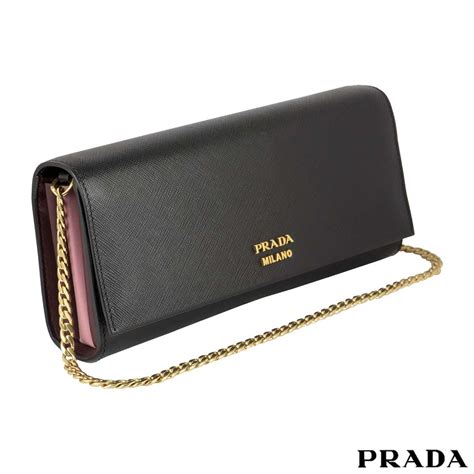 prada clutch handbag